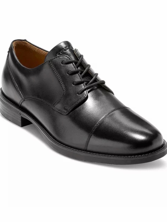 Cole Haan Other - Cole Haan Bedford Cap-Toe Black Oxfords (10.5)